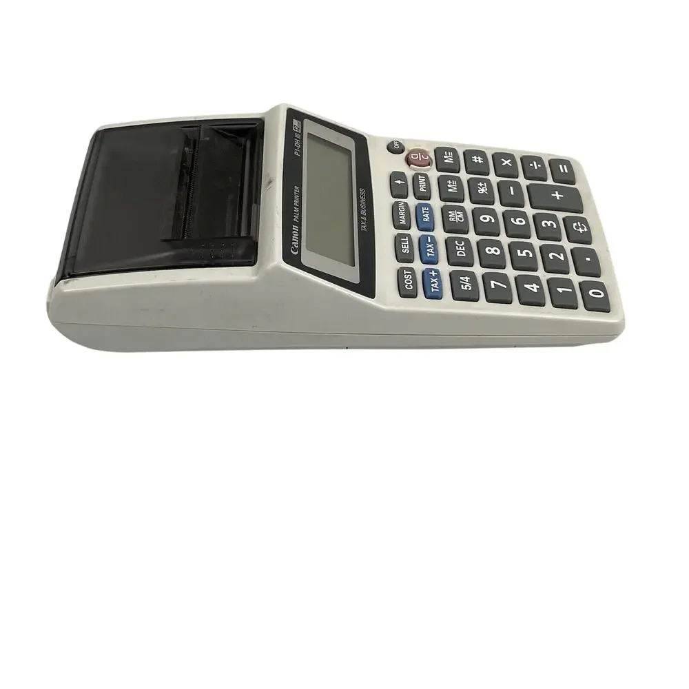 Canon Palm Printer P1-DH III Calculator Adding Machine Tested And Working